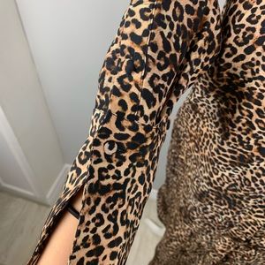 anine bing chelsea silk shirt dress